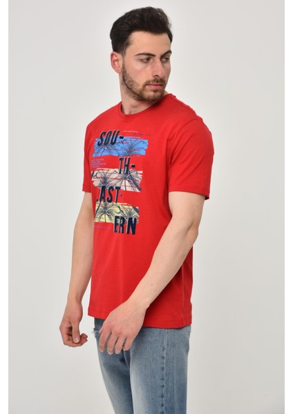 Erkek Bisiklet Yaka Tişört Y22344402601 indirimleri