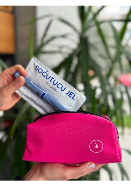 Insülin Taşıma Çantası-Pembe