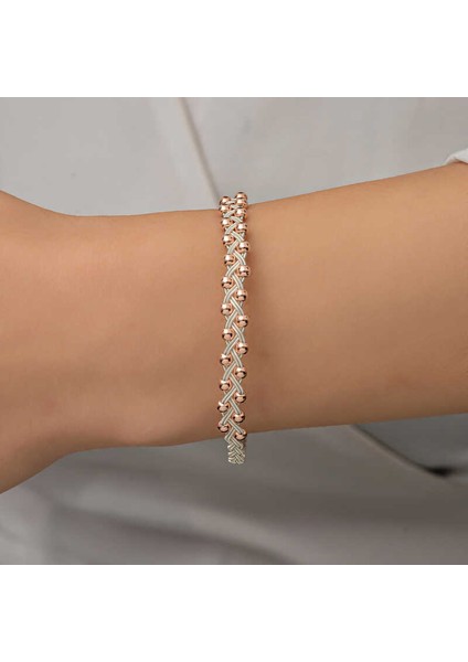 Gümüş Kazaziye Örgü Bileklik fiyatları