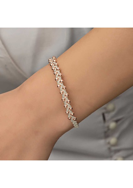 Gümüş Kazaziye Örgü Bileklik modelleri