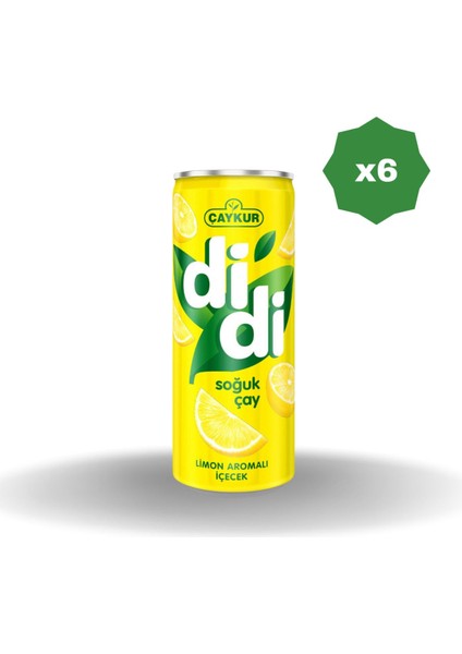 Limonlu Soğuk Çay 250 ml - (6 Adet)