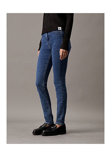 Kadın Yüksek Bel Skinny Jean Pantolon