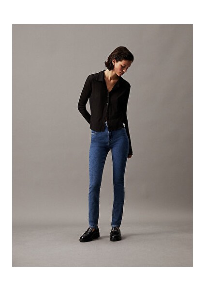 Kadın Yüksek Bel Skinny Jean Pantolon fırsatları
