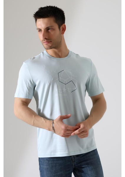 Bisiklet Yaka Kısa Kol, Baskılı T-Shirt fiyatları