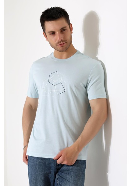 Bisiklet Yaka Kısa Kol, Baskılı T-Shirt modelleri