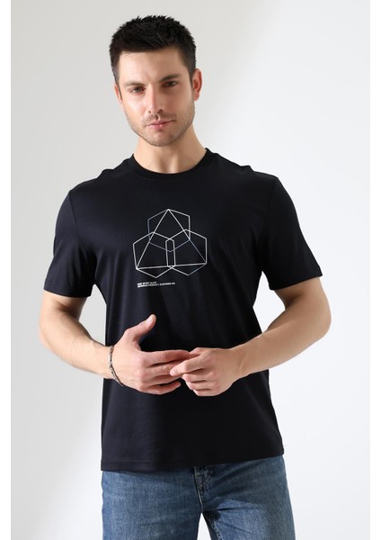 Bisiklet Yaka Kısa Kol, Baskılı T-Shirt fiyatları