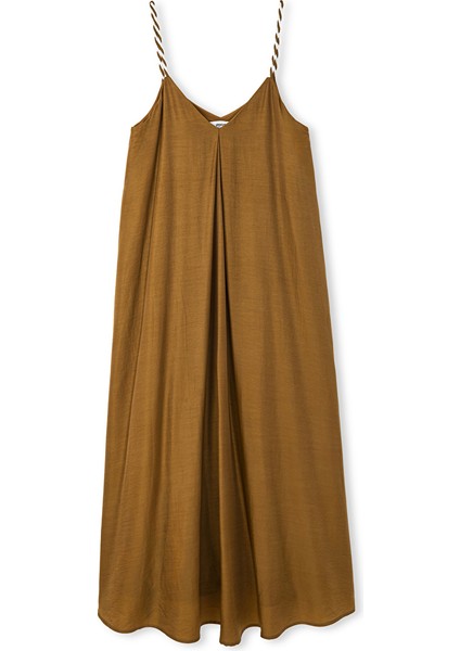 Kontrast Sarmal Askılı Elbise IS1250002330053 indirimleri