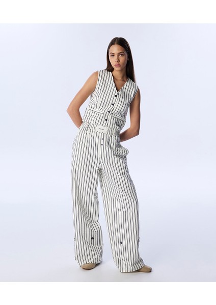 Çizgi Desen Pantolon TS1250003191018