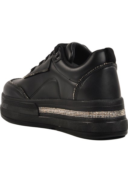 Siyah Taşlı Kadın Spor Ayakkabı Ayakmod 1182 Z fırsatları
