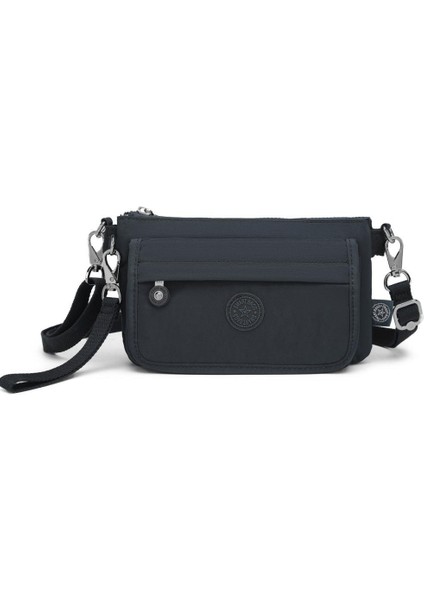 Minik Boy Krinkıl Kumaş Kadın Postacı Çantası Smart Bags 1191
