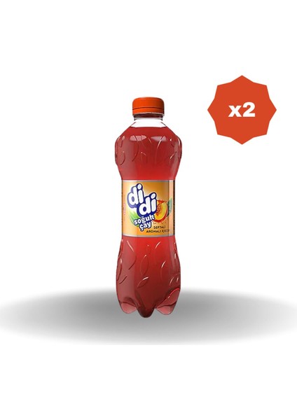 Şeftalili Soğuk Çay 550 ml - (2 Adet)