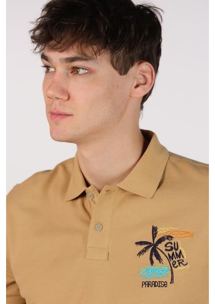 Erkek Büyük Beden Polo Yaka Tişört Y22374869501 fırsatları