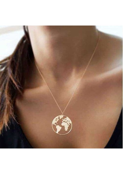 ​Gümüş Rose Dünya Kolye fiyatları