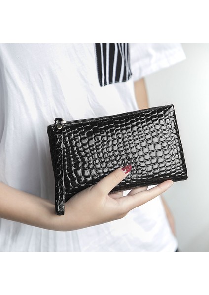 Kadın Clutch Çanta Cep Telefonu Çantası Bozuk Para Cüzdanı (Yurt Dışından) modelleri