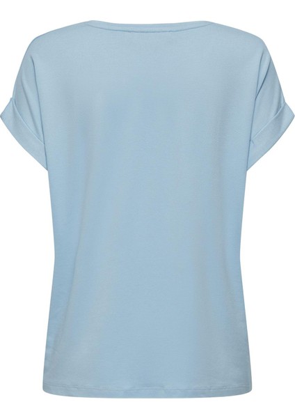 Regular Fit Bisiklet Yaka Onlmoster T Shirt Bayan T SHİRT 15106662