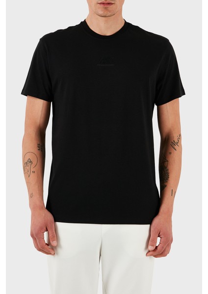 Pamuk Regular Fit Bisiklet Yaka Logolu T Shirt Erkek T Shirt XM000754 AF13106 UC001