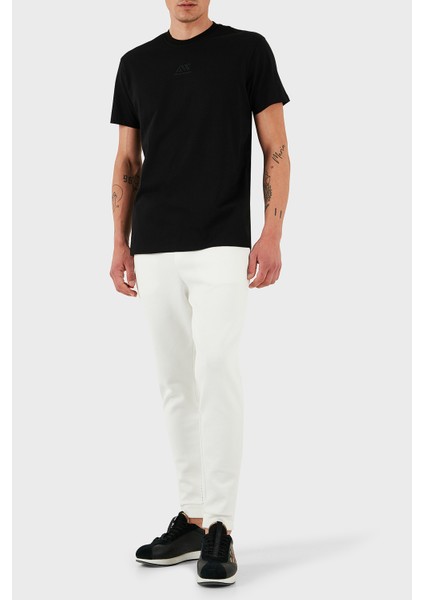 Pamuk Regular Fit Bisiklet Yaka Logolu T Shirt Erkek T Shirt XM000754 AF13106 UC001 modelleri