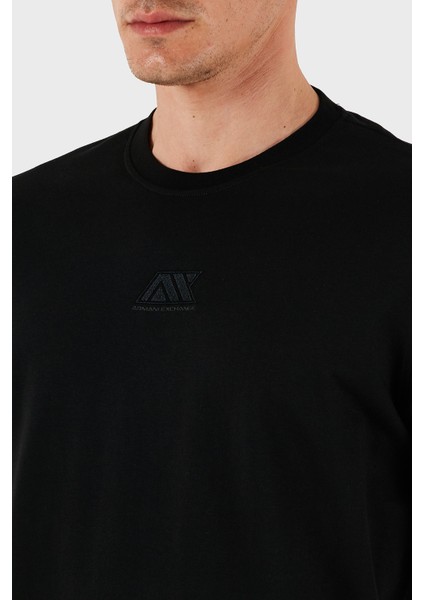 Pamuk Regular Fit Bisiklet Yaka Logolu T Shirt Erkek T Shirt XM000754 AF13106 UC001