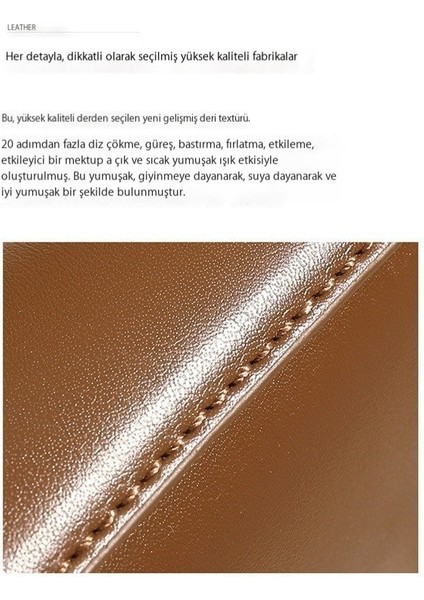 Kadın Hafif Lüks Koltuk Altı Çantaları (Yurt Dışından)