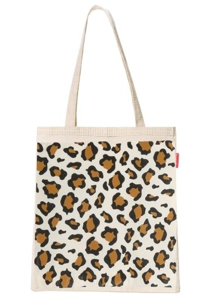 Leopar Desenli Bez Çanta