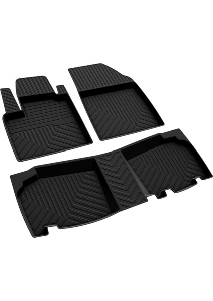 Renault Kangoo Ferrous 4d Havuzlu Kauçuk Paspas ve Bagaj Demirsiz Model Için 3D Bagaj Havuzu 2024 ve Üstü fiyatları