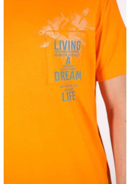 Erkek Bisiklet Yaka Tişört Y22344401001