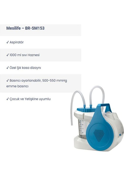 Aspiratör Cihazı 1000 ml