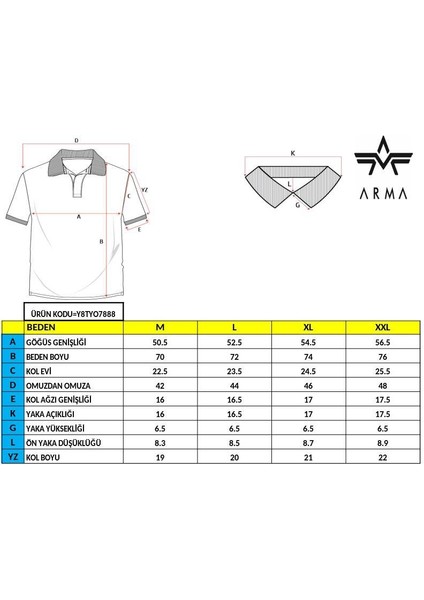Erkek Slim Fit Polo Yaka Tişört Y8TYO7888 fiyatları
