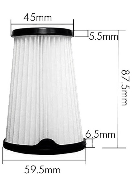 Adet Elektrikli Süpürge Hepa Toz Filtresi Electrolux EER73DB EER73BP (Yurt Dışından)