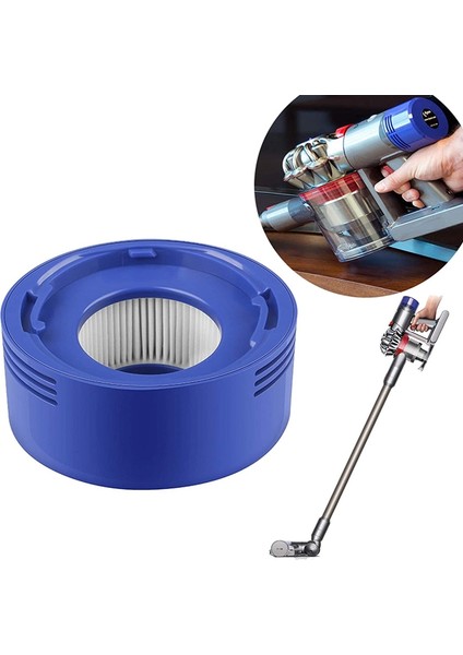 Dyson V8+ Için 4 Paket Vakum Filtresi Hepa Sonrası Filtre Değiştirme Kiti (Yurt Dışından)