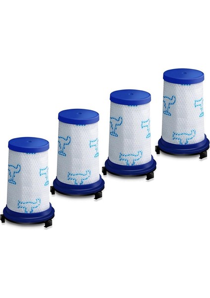Rowenta Force 360 X-Pert RH9051 RH9057 Elektrikli Süpürge Için 4 Adet Filtre (Yurt Dışından)
