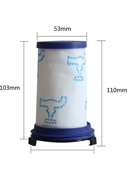 Rowenta Force 360 X-Pert RH9051 RH9057 Elektrikli Süpürge Için 4 Adet Filtre (Yurt Dışından)