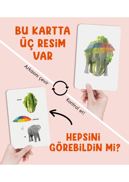 Bak Bak Saklambaç - Dikkati Geliştiren Oyun Kartları fiyatları