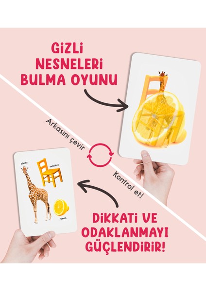 Bak Bak Saklambaç - Dikkati Geliştiren Oyun Kartları fırsatları