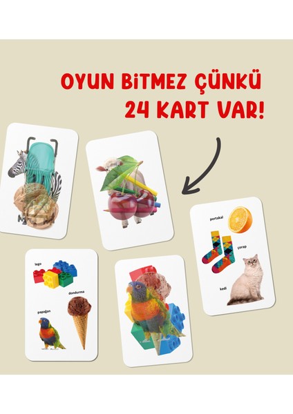Bak Bak Saklambaç - Dikkati Geliştiren Oyun Kartları indirimleri