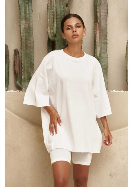 Tarzsokak Taylor Oversize Beyaz
