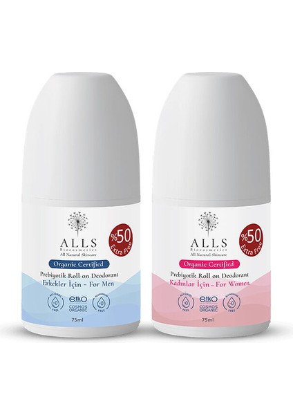 Çiftlere Özel Organik Deodorant Seti