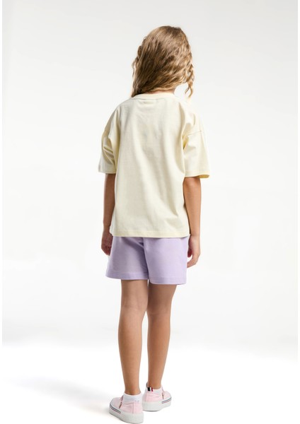 Kız Çocuk Sarı Pijama Takım 50312575-VR044