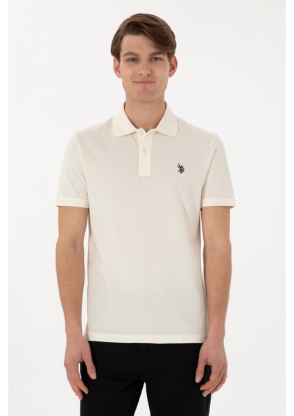 Erkek Krem Tişört Basic 50297984-VR071