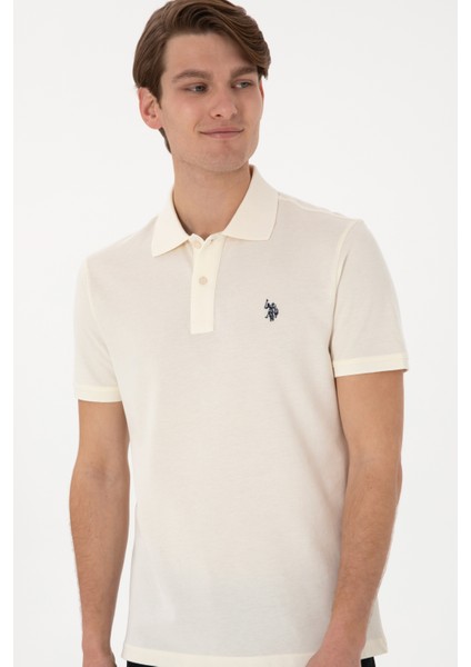 Erkek Krem Tişört Basic 50297984-VR071 modelleri