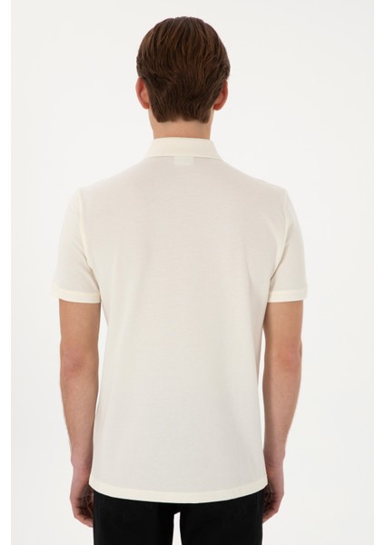 Erkek Krem Tişört Basic 50297984-VR071 indirimleri