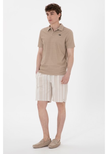 Erkek Bej Tişört 50299989-VR011 fırsatları