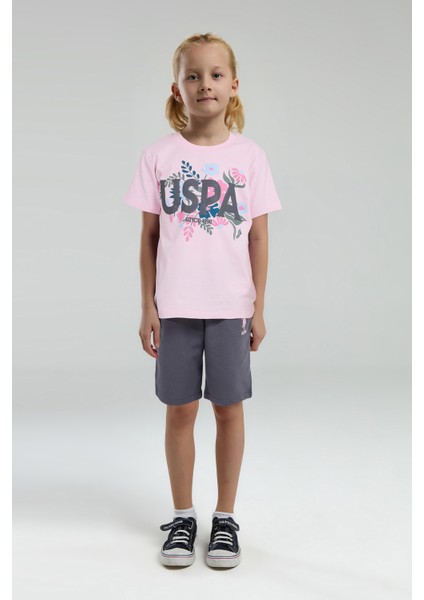 Kız Çocuk Toz Pembe Pijama Takım 50312592-VR050
