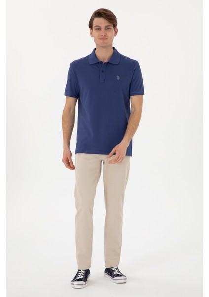 Erkek Açık Lacivert Tişört Basic 50297984-VR059 fırsatları