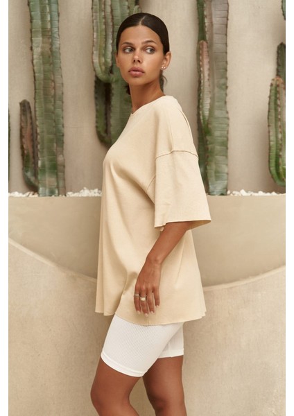 Tarzsokak Taylor Oversize Bej modelleri