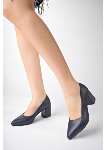 Tarçın Klasik Günlük Kadın Topuklu Ayakkabı Trc71-0101