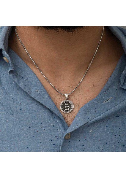 Gümüş Mühr-Ü Şerif Kolye modelleri