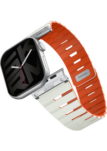 Watch 7 41MM Gemini Serisi Tpu Magnetik Silikon Kordon Su Yeşil