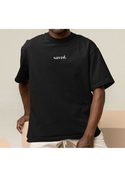 Tarzsokak Saved Baskılı Oversize