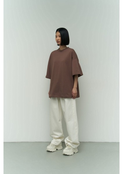 Tarzsokak I Like Mama Kahve Oversize modelleri